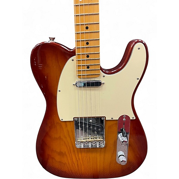Used Fender American Professional II Telecaster Sienna Sunburst Solid Body Electric Guitar