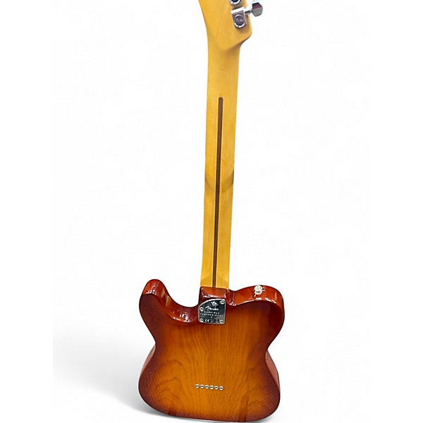 Used Fender American Professional II Telecaster Sienna Sunburst Solid Body Electric Guitar