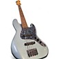 Used Fender Standard Jazz Bass V 5 String Blue Electric Bass Guitar thumbnail
