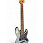 Used Fender Standard Jazz Bass V 5 String Blue Electric Bass Guitar
