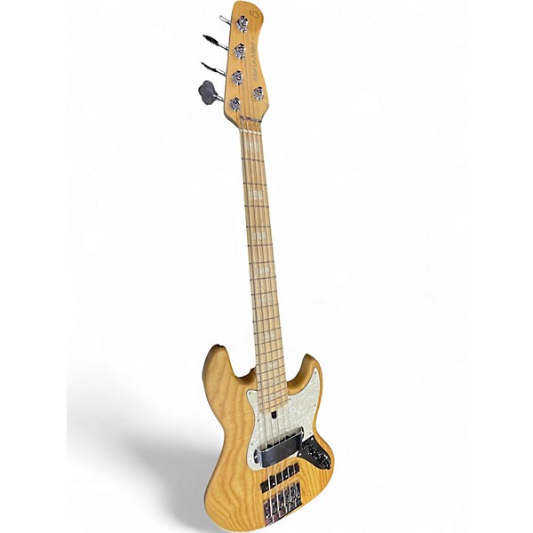 Used Sire Marcus Miller V7 Vintage Swamp Ash 5 String Natural Electric Bass Guitar