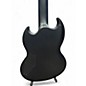 Used ESP LTD BLACK METAL VIPER 7-STRING Flat Black Solid Body Electric Guitar