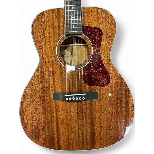Used Guild OM-120 Natural Acoustic Guitar