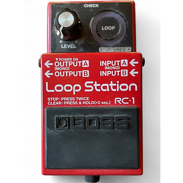 Used BOSS RC1 Loop Station Pedal