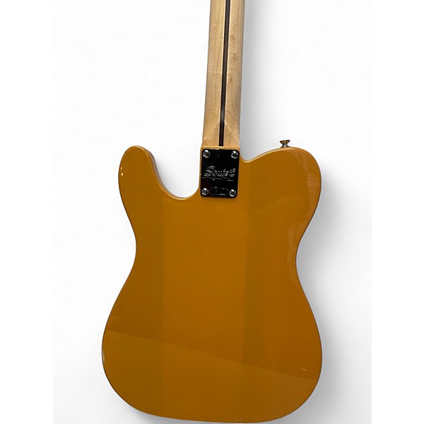Used Squier Sonic Telecaster Butterscotch Blonde Solid Body Electric Guitar