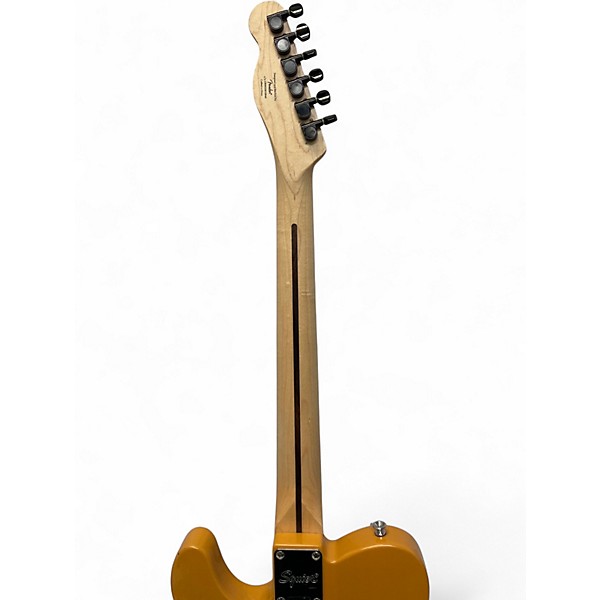 Used Squier Sonic Telecaster Butterscotch Blonde Solid Body Electric Guitar