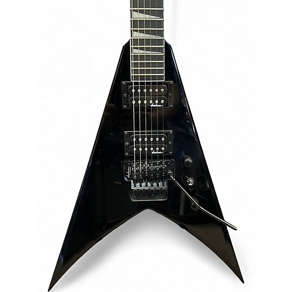 Used Jackson KING V Black Solid Body Electric Guitar