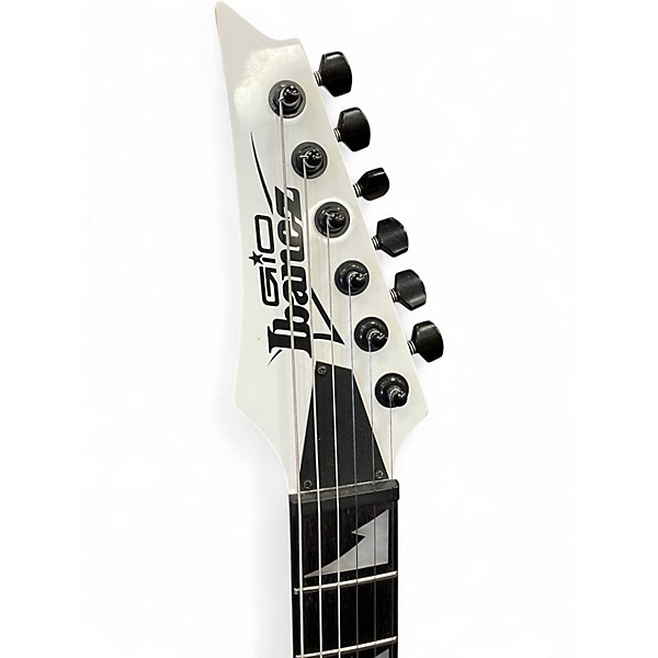 Used Ibanez GRGR120EX White Solid Body Electric Guitar