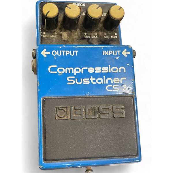 Used BOSS CS3 Compressor Sustainer Effect Pedal