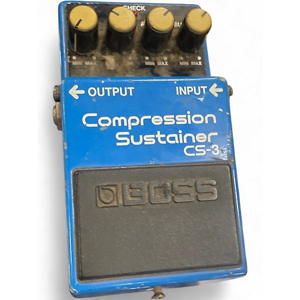 Used BOSS CS3 Compressor Sustainer Effect Pedal