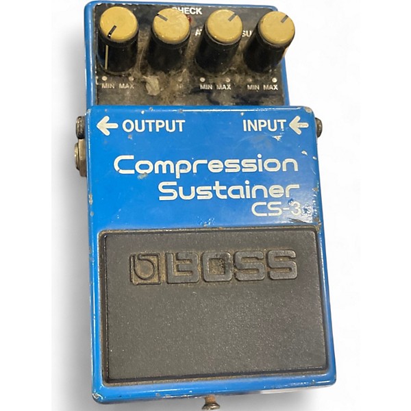 Used BOSS CS3 Compressor Sustainer Effect Pedal