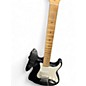 Used Starcaster by Fender Stratocaster BLACK Solid Body Electric Guitar