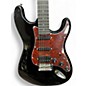 Used Donner DST-100 Black Solid Body Electric Guitar