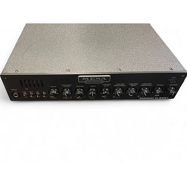 Used MESA/Boogie SUBWAY D-800+ Bass Amp Head
