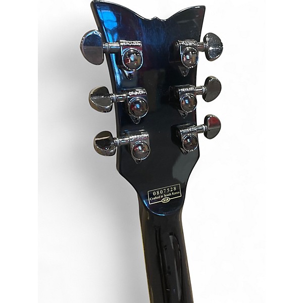 Used Schecter Guitar Research Tempest Blackjack Black Solid Body Electric Guitar