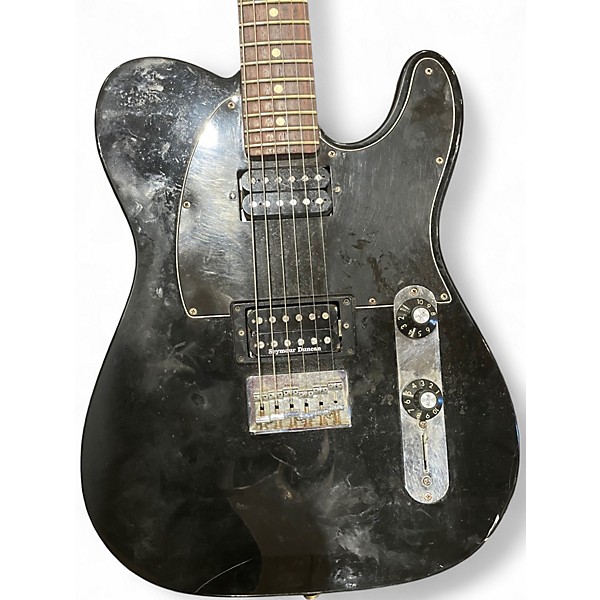 Used Fender Blacktop Telecaster HH Black Solid Body Electric Guitar