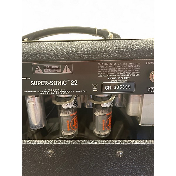 Used Fender Super Sonic 22 22W 1x12 Tube Guitar Combo Amp