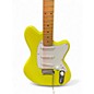 Used Ibanez YVETTE YOUNG YY10 SLIME GREEN SPARKLE Solid Body Electric Guitar