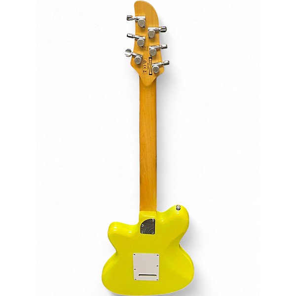 Used Ibanez YVETTE YOUNG YY10 SLIME GREEN SPARKLE Solid Body Electric Guitar