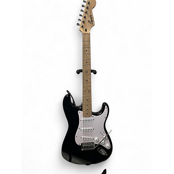 Used Squier Affinity Stratocaster Black Solid Body Electric Guitar