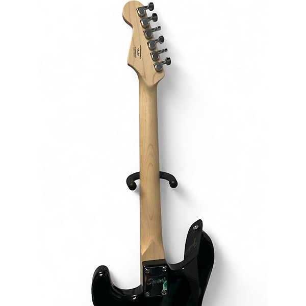 Used Squier Affinity Stratocaster Black Solid Body Electric Guitar