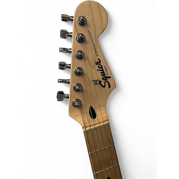 Used Squier Affinity Stratocaster Black Solid Body Electric Guitar
