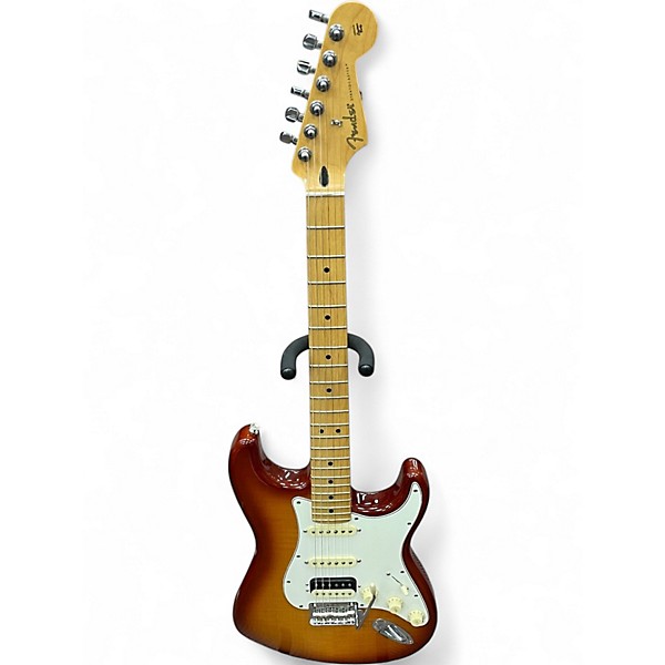 Used Fender Player Plus Stratocaster Plus Top Sienna Sunburst Solid Body Electric Guitar