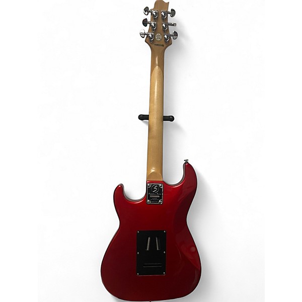 Used Greg Bennett Design by Samick Malibu Candy Apple Red Solid Body Electric Guitar