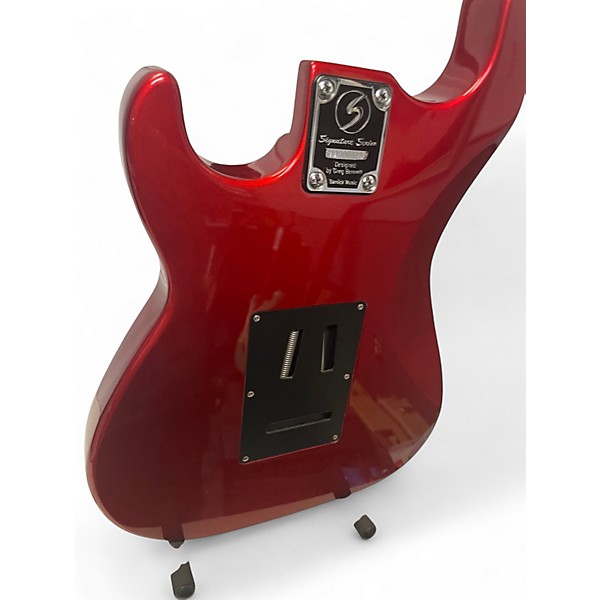 Used Greg Bennett Design by Samick Malibu Candy Apple Red Solid Body Electric Guitar