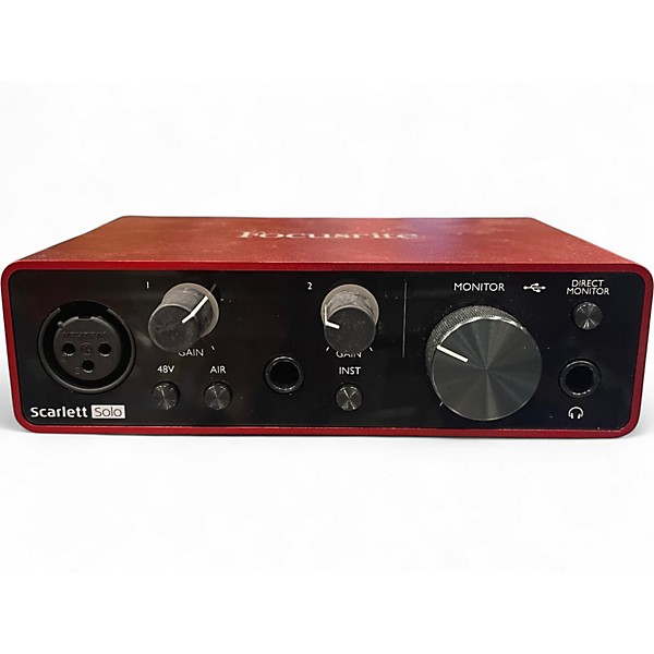 Used Focusrite Scarlett Solo Gen 3 Audio Interface