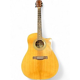 Used Fender CD140S Dreadnought Natural Acoustic Guitar