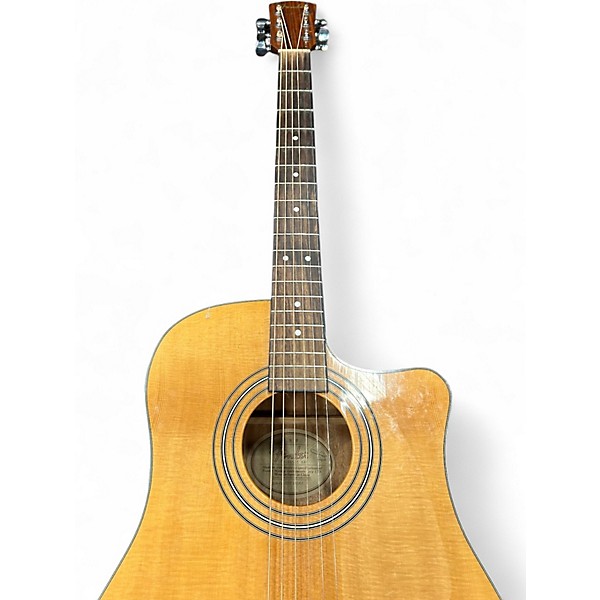 Used Fender CD140S Dreadnought Natural Acoustic Guitar