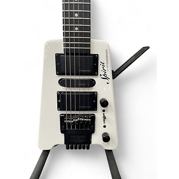 Used Steinberger SPIRIT White Solid Body Electric Guitar