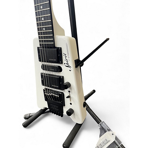 Used Steinberger SPIRIT White Solid Body Electric Guitar