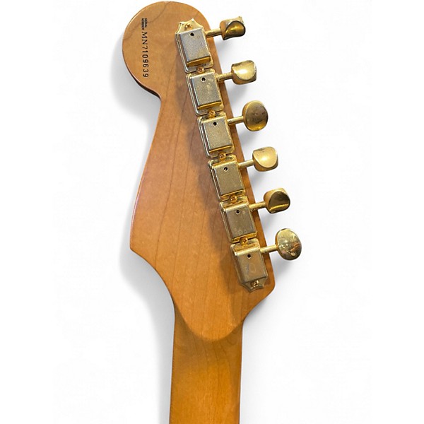 Used Fender Stratocaster Deluxe Worn Natural Solid Body Electric Guitar