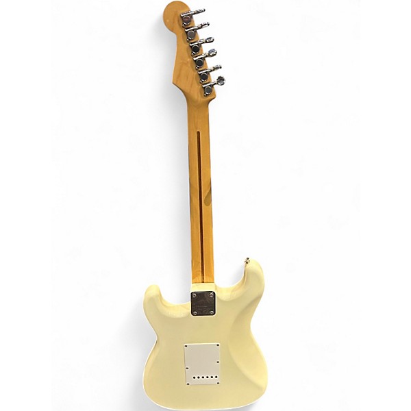 Used Fender 1989 MIJ Standard Stratocaster Vintage White Solid Body Electric Guitar