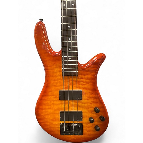 Used Spector NS2000 Cherry Sunburst Electric Bass Guitar