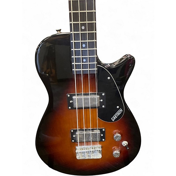 Used Gretsch Guitars Streamliner Jet Club Short Scale 2 Tone Sunburst Electric Bass Guitar