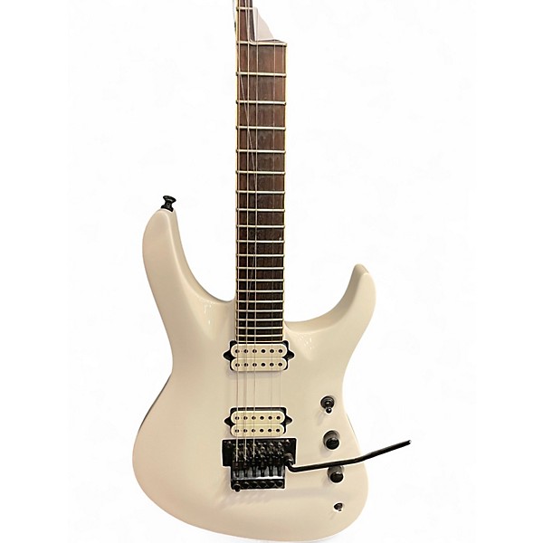 Used Jackson Chris Broderick Pro Series Solo 6 Snow White Solid Body Electric Guitar