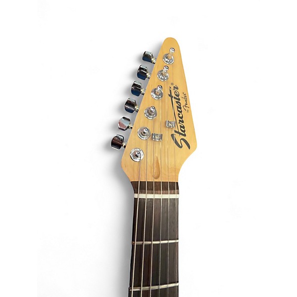 Used Starcaster by Fender Stratocaster 3 Color Sunburst Solid Body Electric Guitar