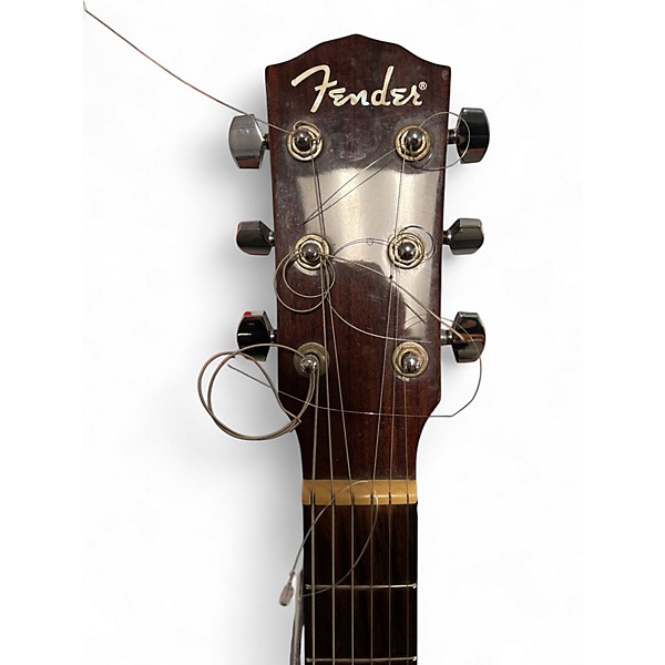 Used Fender CD140SCE Natural Acoustic Electric Guitar