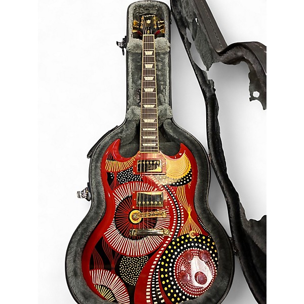 Used Epiphone Fatoumata Diawara SG Signature Red Solid Body Electric Guitar