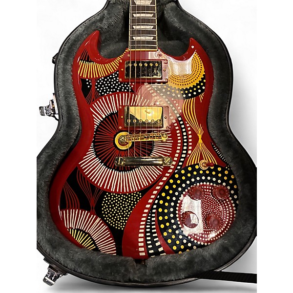 Used Epiphone Fatoumata Diawara SG Signature Red Solid Body Electric Guitar