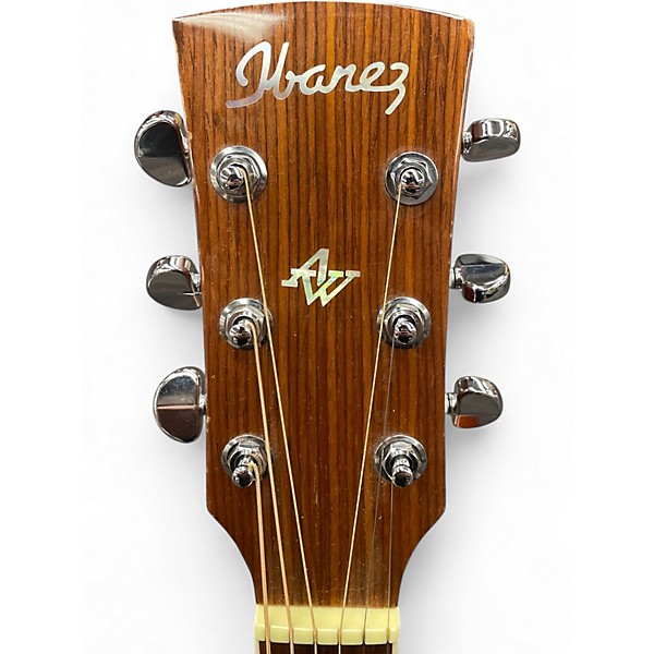 Used Ibanez AW100 Natural Acoustic Guitar