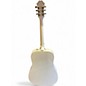 Used Epiphone Dove Pro White Acoustic Electric Guitar