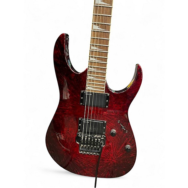 Used Ibanez RGR320EX RED ARTIC FROST Solid Body Electric Guitar