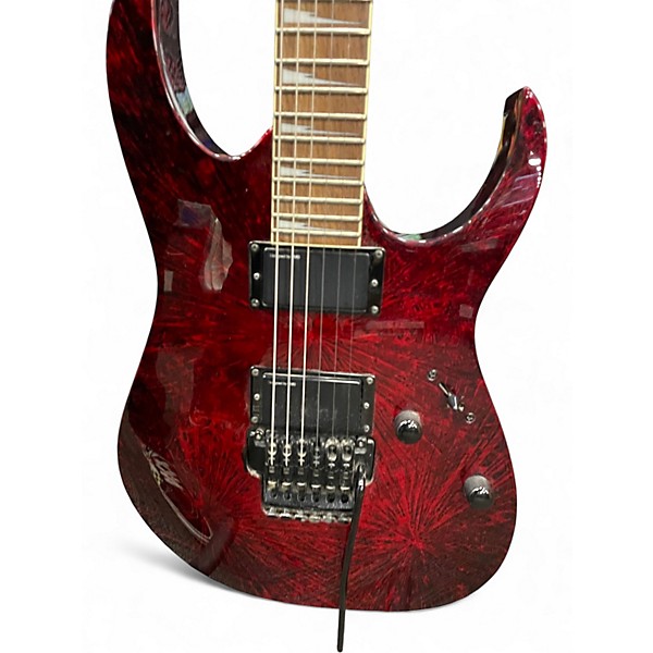 Used Ibanez RGR320EX RED ARTIC FROST Solid Body Electric Guitar