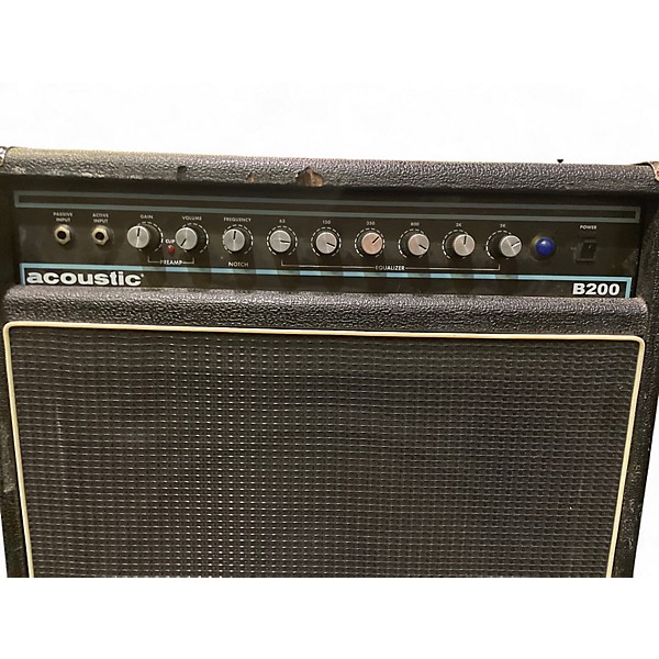 Used Acoustic B200 200W 1x15 Bass Combo Amp