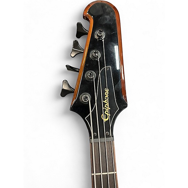 Used Epiphone Thunderbird IV 3 Color Sunburst Electric Bass Guitar