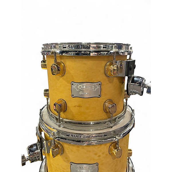 Used Mapex 6 Piece Orion Birdseye Maple Drum Kit
